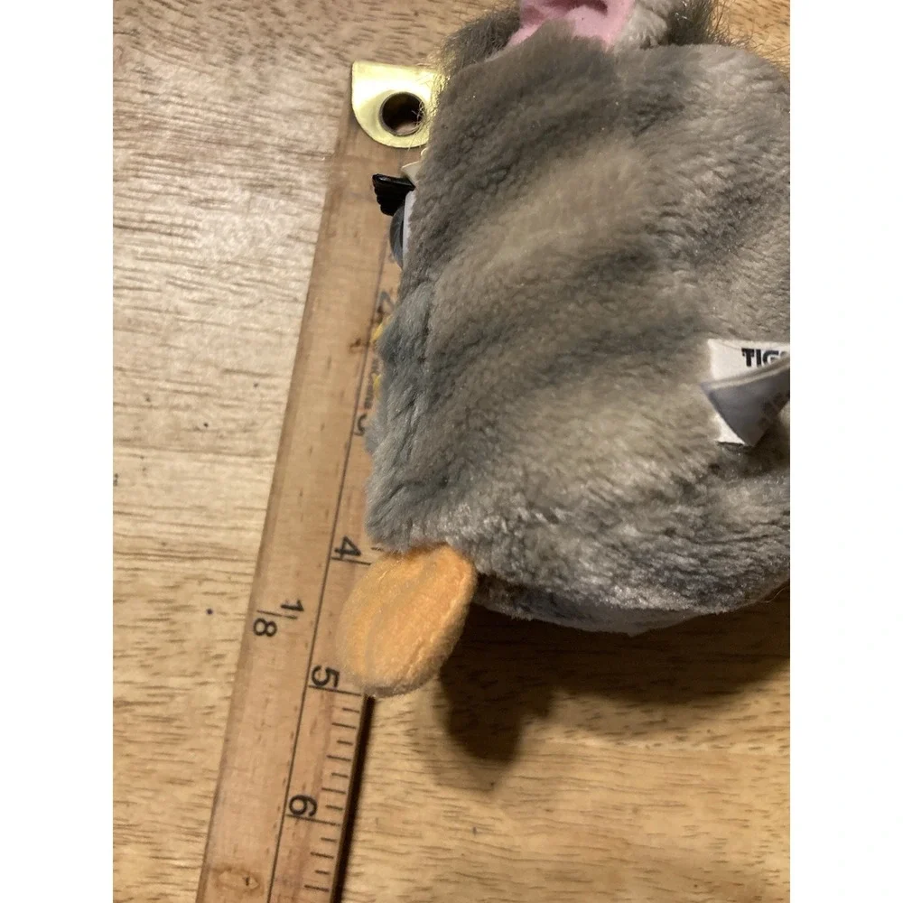 Vintage Furby Buddies Soft Plush Bean Toy 1999 Grey 5